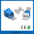 UTP 180 degrés Cat5e Keystone Jack